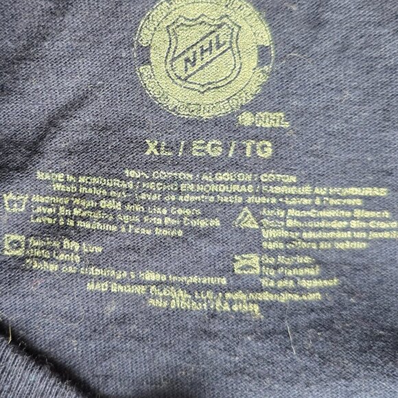 Oilers NHL hockey T in Blue XL - Picture 4 of 6